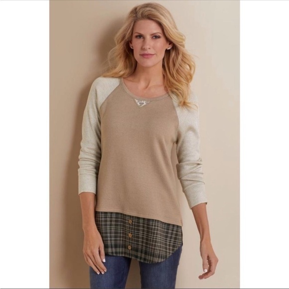 Soft Surroundings Alchemy Sweater Top - Picture 1 of 8
